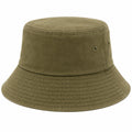 Unisex Fischerhut Olivgrün