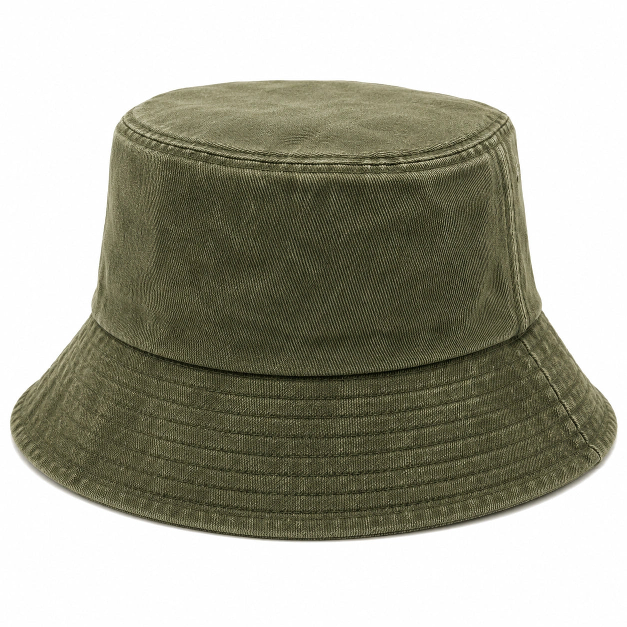 Unisex Fischerhut Oliv