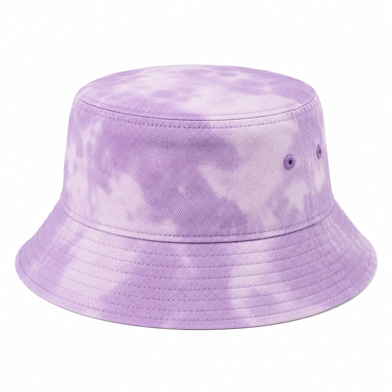 Unisex Fischerhut mit Lila Batikmuster
