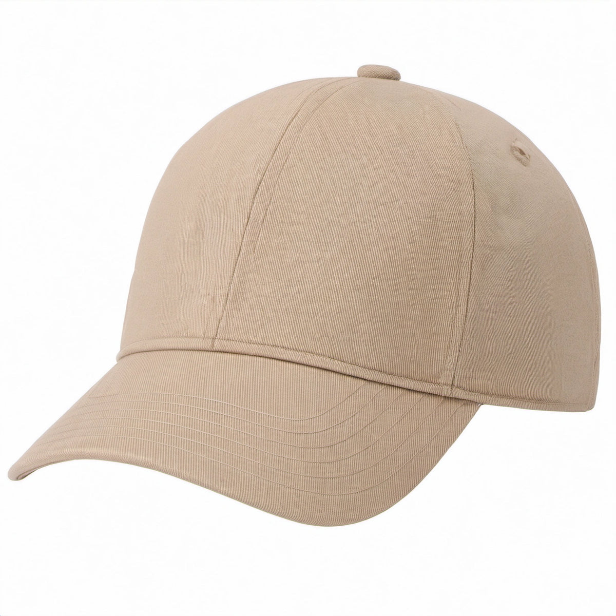 Unisex Baseballkappe Beige Verstellbar