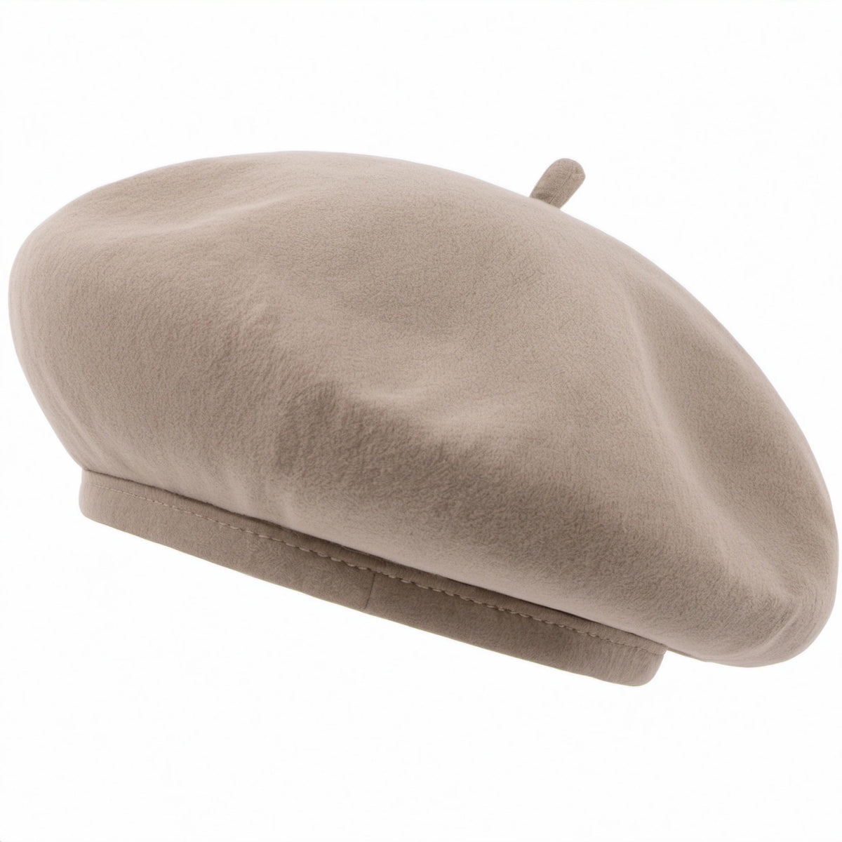 Klassisches Damen-Barett in Hellbeige