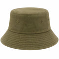 Unisex Fischerhut Olivgrün