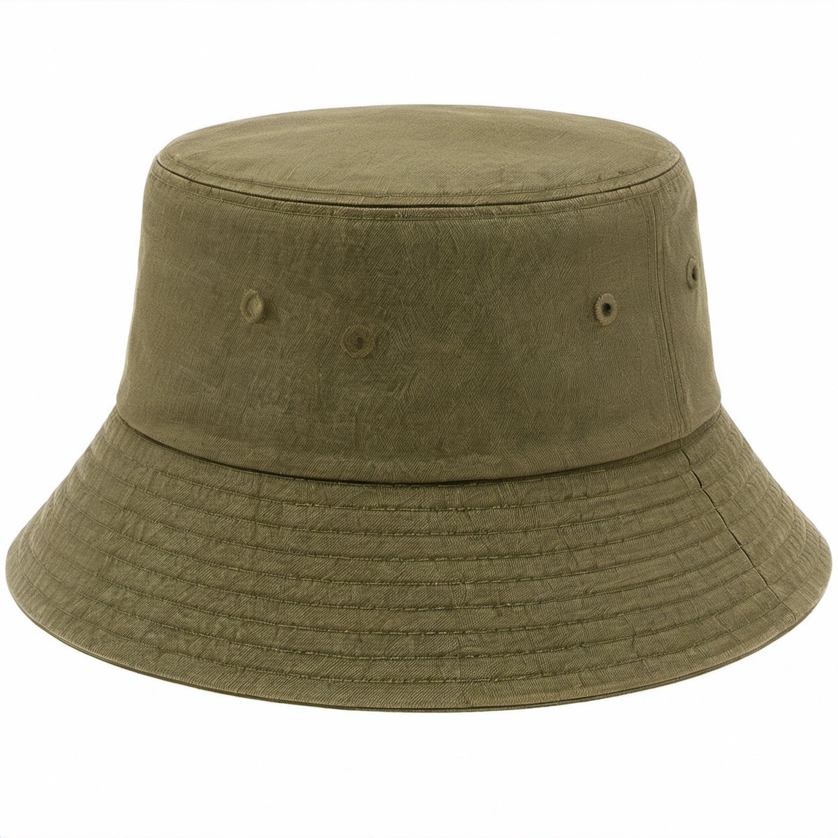 Unisex Fischerhut Olivgrün