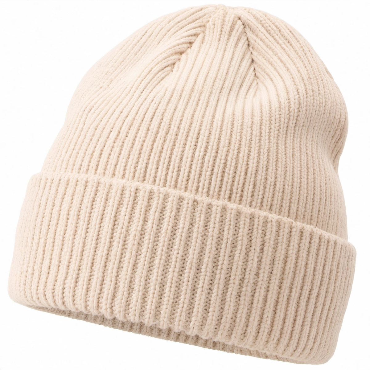 Unisex Beaniemütze Beige Einheitsgröße